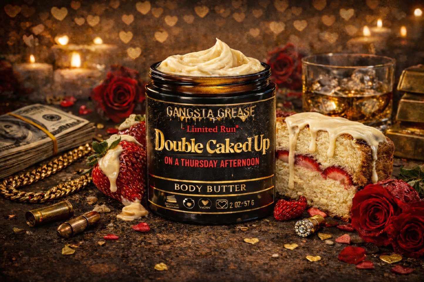 Double Caked Up On A Thursday Afternoon 🍓 - Valentine's Day LIMITED DROP